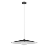 Kuzco PD22824-GY CRUZ 24" PENDANT GREY FELT SHADE 8W 120VAC WITH LED DRIVER 3000K 90CRI