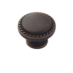 Amerock 10BX53001G10 Allison Value Hardware 1-3/16 Inch Diameter Mushroom Cabinet Knob - Package of 10