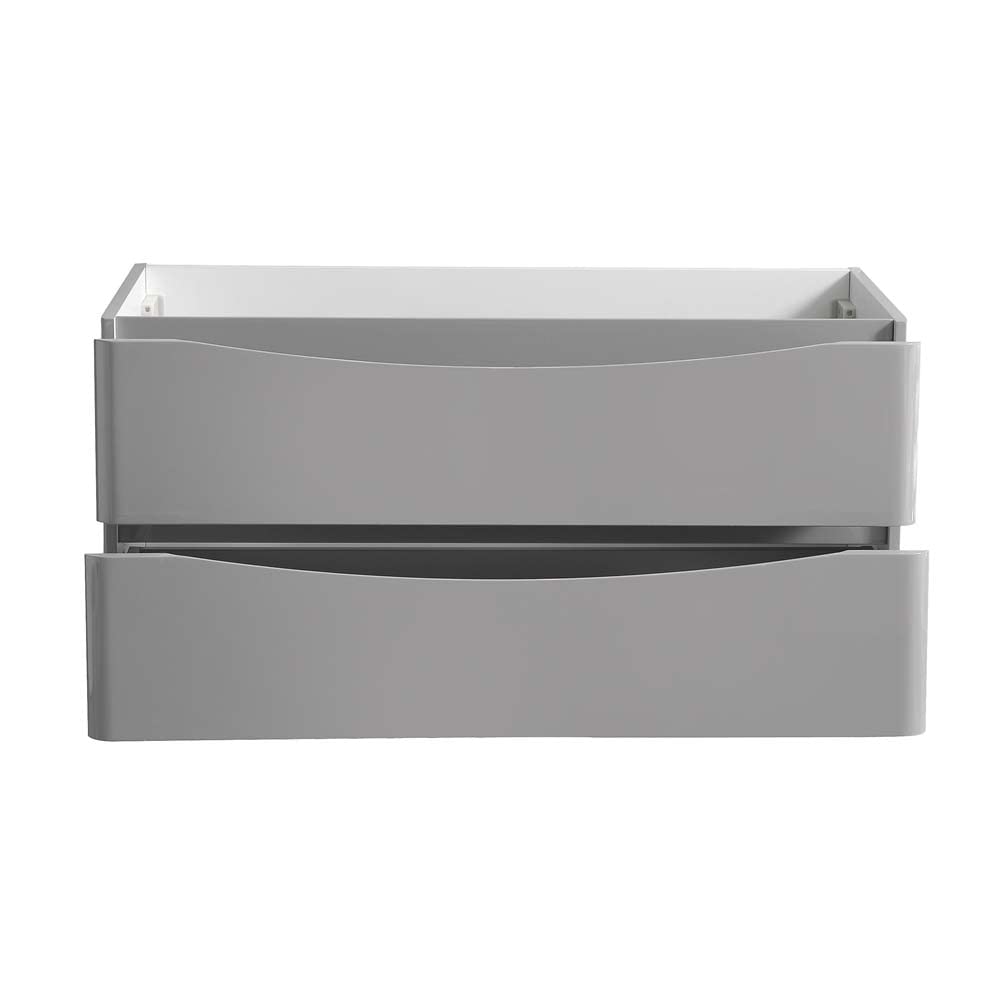 Fresca FCB9040RW Fresca Tuscany 40" Rosewood Wall Hung Modern Bathroom Cabinet