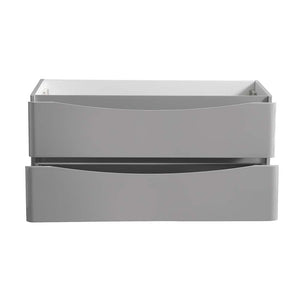Fresca FCB9040RW Fresca Tuscany 40" Rosewood Wall Hung Modern Bathroom Cabinet