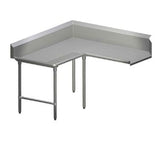 John Boos CDT4-K6060SBK-L 14GA 60X60 CLEAN CORNER DISHTABLE