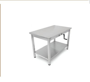 John Boos LT6-3072SSW Adjustable Height ADA Work Table 72