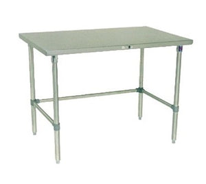 John Boos ST6-36108SBK Work Table - 108" 108"W x 36"D stainless steel
