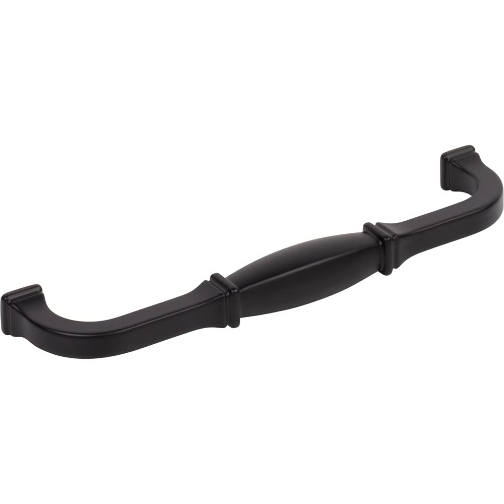 Jeffrey Alexander 278-160MB 160 mm Center-to-Center Matte Black Audrey Cabinet Pull