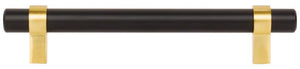 Jeffrey Alexander 5128BG 128 mm Center-to-Center Brushed Gold Key Grande Cabinet Bar Pull