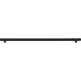 Jeffrey Alexander 845-305MB 305 mm Center-to-Center Matte Black Square Dominique Cabinet Bar Pull