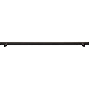 Jeffrey Alexander 845-305MB 305 mm Center-to-Center Matte Black Square Dominique Cabinet Bar Pull