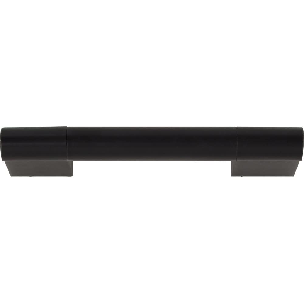 Elements 645-96MB 96 mm Center-to-Center Matte Black Knox Cabinet Bar Pull