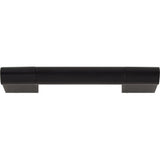 Elements 645-96MB 96 mm Center-to-Center Matte Black Knox Cabinet Bar Pull