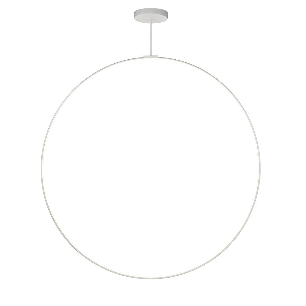 Kuzco PD82572-WH CIRQUE 72" PD White 120V TRIAC/ELV LED 3000K 90CRI 94W