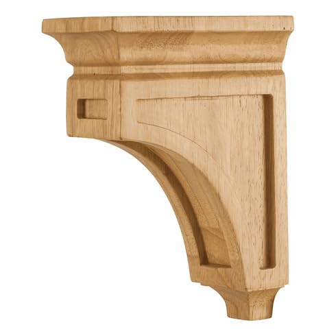 Hardware Resources CORH-2-CH 3" W x 6" D x 8" H Cherry Mission Corbel