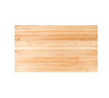 John Boos RTM-2436 Tuff VAR Finish Hard Maple Rectangular Butcher Block Top, 36 x 24 1.5 inch - 1 Each.