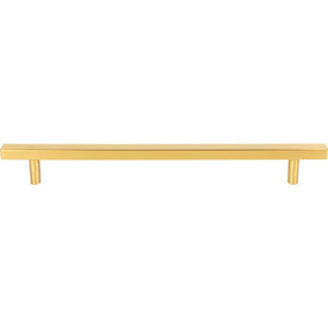 Jeffrey Alexander 845-12BG 12" Center-to-Center Brushed Gold Square Dominique Appliance Handle
