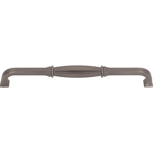 Jeffrey Alexander 278-224BNBDL 224 mm Center-to-Center Brushed Pewter Audrey Cabinet Pull