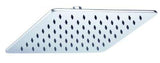 Gerber D460078 Chrome Drench 10" Square Single Function Rain Showerhead, 1.75GPM