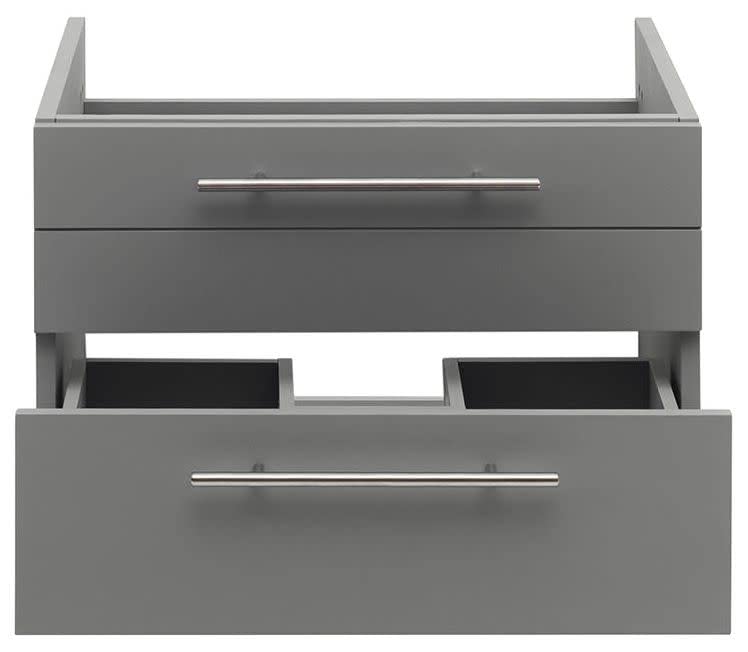 Fresca FCB6124ES-UNS Fresca Lucera 24" Espresso Wall Hung Undermount Sink Modern Bathroom Cabinet