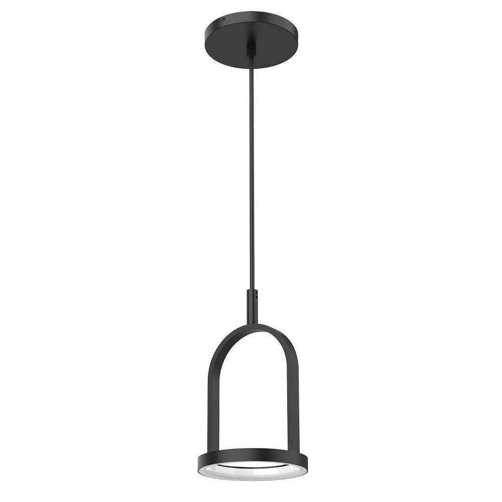 Kuzco EP17805-BK TREK 5" EXTERIOR PENDANT BLACK 8W 120VAC WITH LED DRIVER 3000K 90CRI