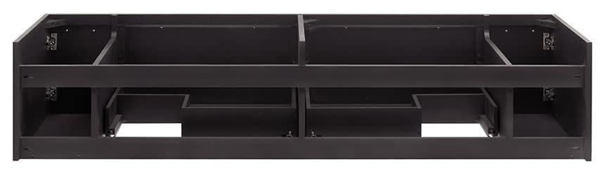 Fresca FCB6172GR-UNS Fresca Lucera 72" Gray Wall Hung Double Undermount Sink Modern Bathroom Cabinet