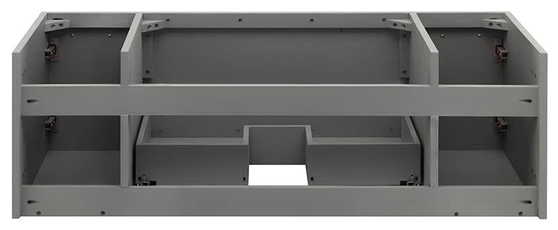 Fresca FCB6148GR-UNS Fresca Lucera 48" Gray Wall Hung Undermount Sink Modern Bathroom Cabinet