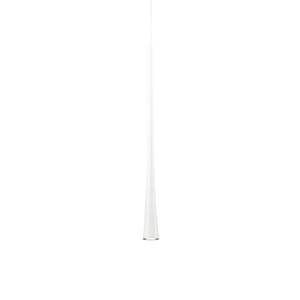 Kuzco PD15816-WH TAPER 16" PD White 120V TRIAC/ELV LED 3000K 90CRI 7W