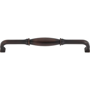 Jeffrey Alexander 278-18DBAC 18" Center-to-Center Brushed Oil Rubbed Bronze Audrey Appliance Handle