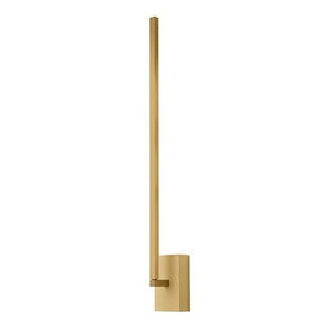 Kuzco WS25125-BG PANDORA 25" WS Brushed Gold 120V TRIAC/ELV LED 3000K 90CRI 20W
