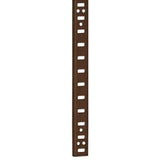 Hardware Resources TRK01-72BRN 72" Brown Single-Track Shelf Standard