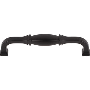 Jeffrey Alexander 278-128MB 128 mm Center-to-Center Matte Black Audrey Cabinet Pull