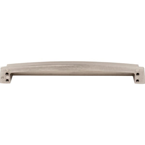 Jeffrey Alexander 141-192SN 192 mm Center Satin Nickel Square-to-Center Square Renzo Cabinet Cup Pull