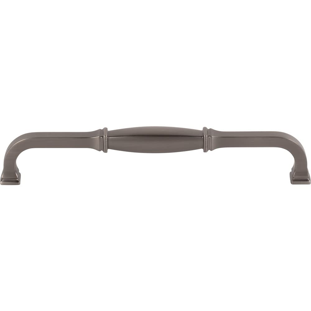 Jeffrey Alexander 278-192BNBDL 192 mm Center-to-Center Brushed Pewter Audrey Cabinet Pull