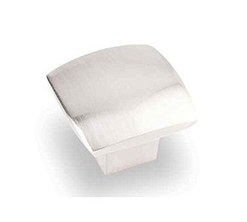 Jeffrey Alexander 431SN 1-3/16" Overall Length Satin Nickel Square Sonoma Cabinet Knob
