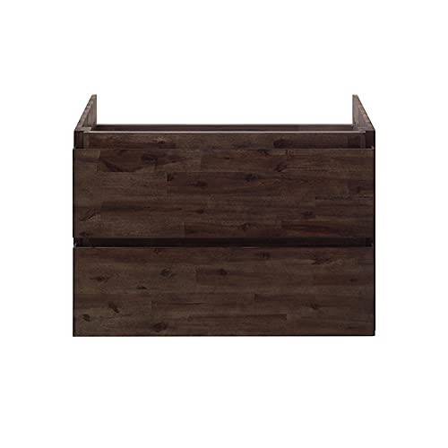 Fresca FCB31-241224ACA Fresca Formosa 58" Wall Hung Double Sink Modern Bathroom Cabinet