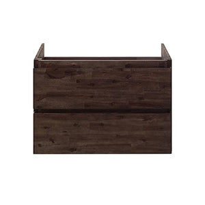 Fresca FCB31-241224ACA Fresca Formosa 58" Wall Hung Double Sink Modern Bathroom Cabinet