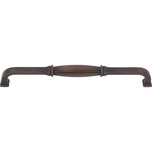 Jeffrey Alexander 278-224DBAC 224 mm Center-to-Center Brushed Oil Rubbed Bronze Audrey Cabinet Pull