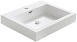 Fresca FVS8006WH Fresca Nano 24" White Integrated Sink / Countertop