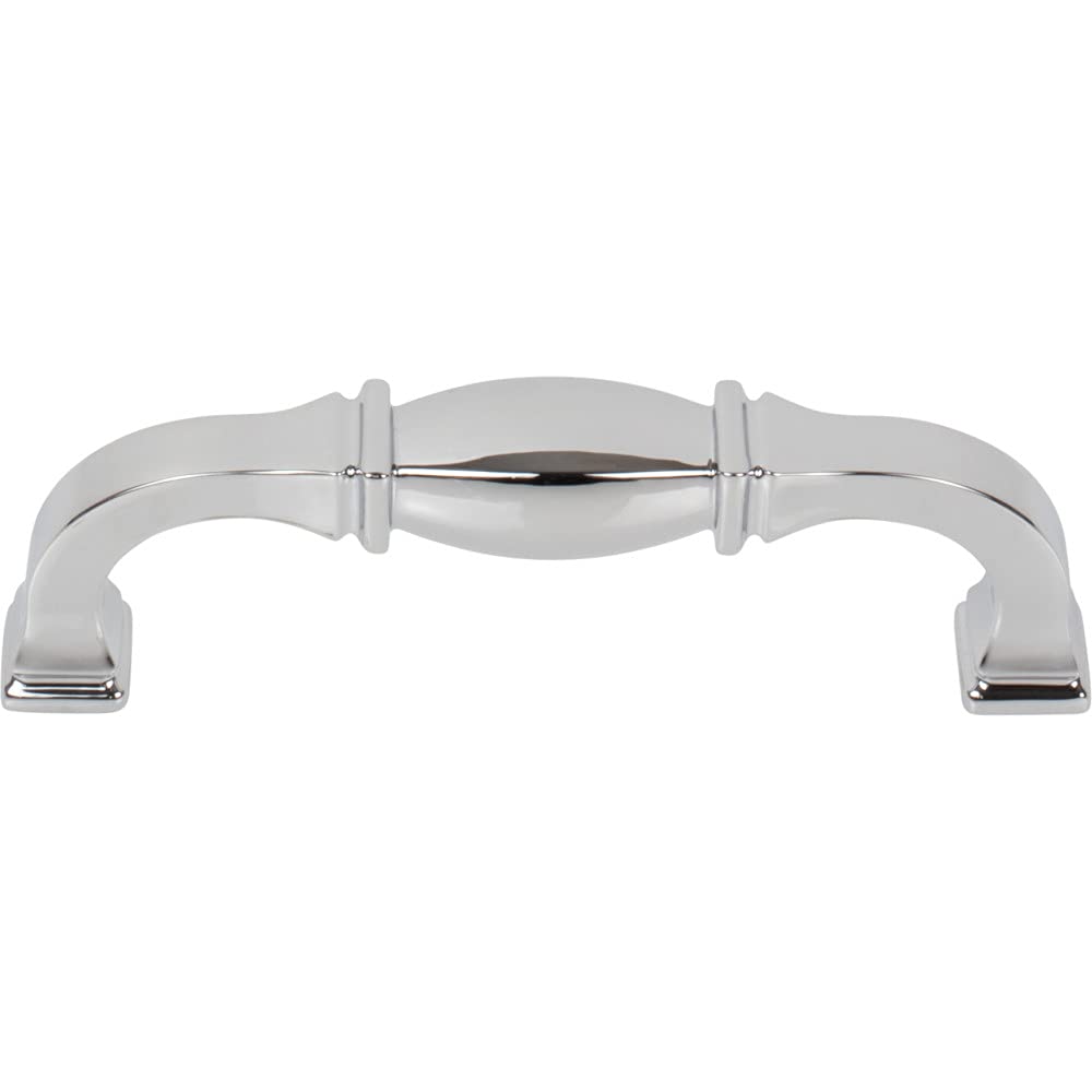 Jeffrey Alexander 278-96PC 96 mm Center-to-Center Polished Chrome Audrey Cabinet Pull