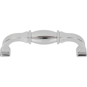 Jeffrey Alexander 278-96PC 96 mm Center-to-Center Polished Chrome Audrey Cabinet Pull