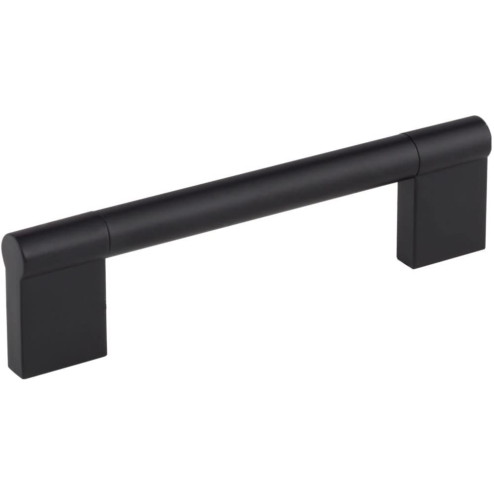 Elements 645-128MB 128 mm Center-to-Center Matte Black Knox Cabinet Bar Pull
