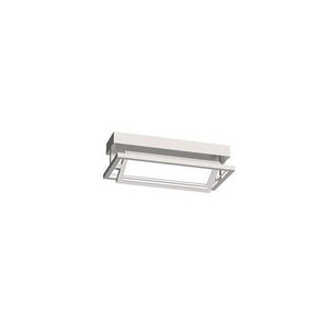 Kuzco SF16216-BN MONDRIAN 16" SEMI FLUSH BRUSHED NICKEL 33W 120VAC WITH LED DRIVER 3000K 90CRI