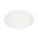 Kuzco FM1515-WH MALTA 15" FM White 120V ELV LED 3000K 90CRI 19W