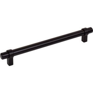 Jeffrey Alexander 5192MB 192 mm Center-to-Center Matte Black Key Grande Cabinet Bar Pull