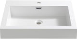 Fresca FVS8006WH Fresca Nano 24" White Integrated Sink / Countertop