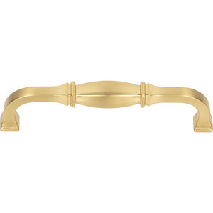 Jeffrey Alexander 278-128BG 128 mm Center-to-Center Brushed Gold Audrey Cabinet Pull