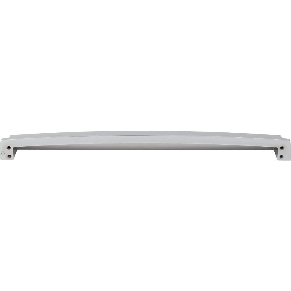 Jeffrey Alexander 141-305PC 305 mm Center Polished Chrome Square-to-Center Square Renzo Cabinet Cup Pull