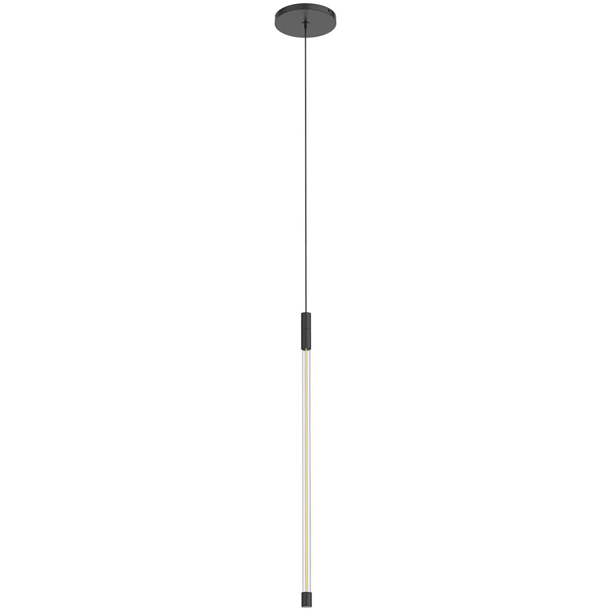 Kuzco PD75021-BK MOTIF 21" PENDANT BLACK 7W 120VAC WITH LED DRIVER 2700K 90CRI