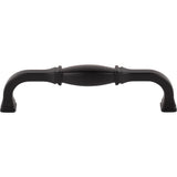 Jeffrey Alexander 278-128MB 128 mm Center-to-Center Matte Black Audrey Cabinet Pull