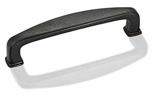 Jeffrey Alexander 1092DACM 96 mm Center-to-Center Gun Metal Square Milan 1 Cabinet Pull