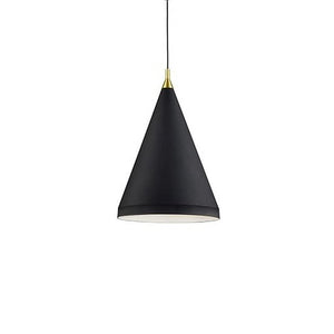 Kuzco 492716-BK/GD DOROTHY 16" PD Black with Gold Detail 1 x 60W E26
