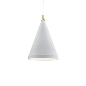Kuzco 492722-WH/GD DOROTHY 22" PD White with Gold Detail 1 x 60W E26