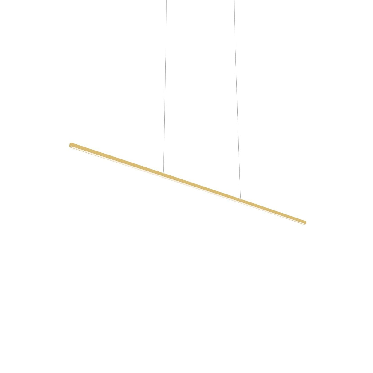 Kuzco LP18248-BG VEGA MINOR 48" LP Brushed Gold 120V TRIAC/ELV LED 3000K 90CRI 35W